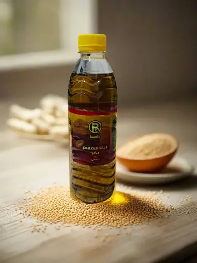 زيت سمسم سوداني (رضا) 500 مل